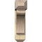 Ekena Millwork Legacy Craftsman Rough Sawn Bracket w/ Offset Brace, Douglas Fir, 8"W x 30"D x 30"H BKT0806X30X30LEC04RDF - alternate 4